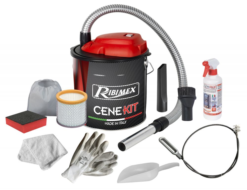 Ensemble: aspirateur pour cheminée CENEKIT + accessoires pour le nettoyage  des foyers et poêles à granulés