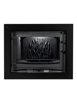 Cadre décoratif noir mat pour UNIFLAM, INVICTA série 700 réf. R-UNIP700-CZ